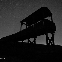 Melkweg Petten in zwart wit © fotografiepetra