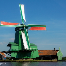 Houtzaagmolen De Gekroonde Poelenburg, Zaanse Schans © fotografiepetra