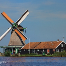 Olie, verf en Cacao: Molen De Zoeker, Zaanse Schans © fotografiepetra