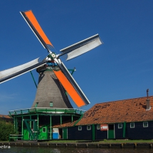 Oliemolen De Bonte Hen, Zaanse Schans © fotografiepetra