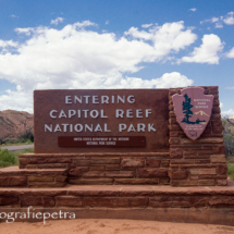 Entree Capitol Reef NP © fotografiepetra