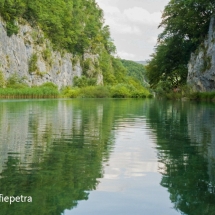 Spiegeling Plitvice meren © fotografiepetra