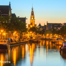 Alkmaar, Luttik Oudorp zicht op de Waagh © fotografiepetra