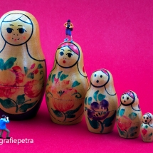 Matroesjka's - Russische houten poppetjes © fotografiepetra
