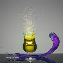 Geel-Paars glas © fotografiepetra