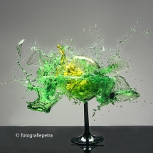 Groen-Geel glas © fotografiepetra