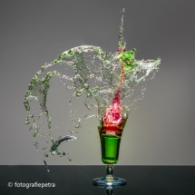 Groen - Rood glas© fotografiepetra