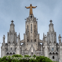 Jezus standbeeld Sagrat Cor Church © fotografiepetra