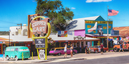 panorama Seligman Route 66 © fotografiepetra