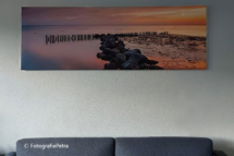 Wanddecoratie panorama Enkhuizen© FotografiePetra Wanddecoratie panorama Enkhuizen© FotografiePetra