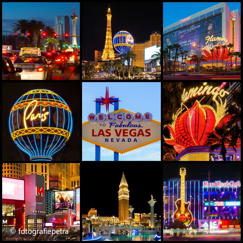 Collage Las Vegas © fotografiepetra
