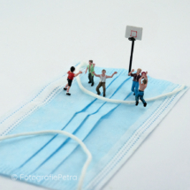 Basketbal mondkap © FotografiePetra